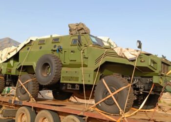 Burkina Faso : Accueil triomphal d&rsquo;un convoi de matériels militaires